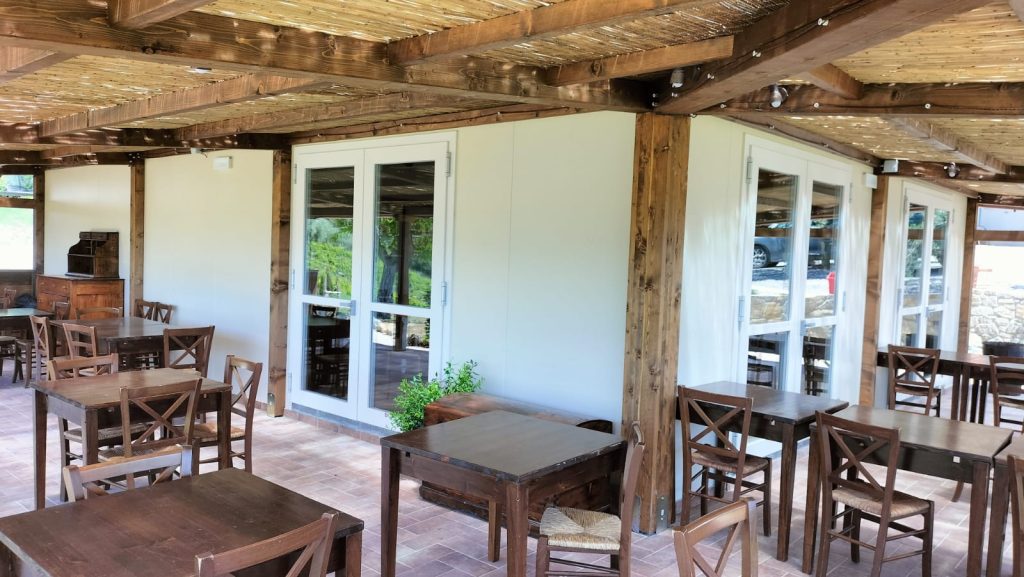 Struttura esterna uso ristorante